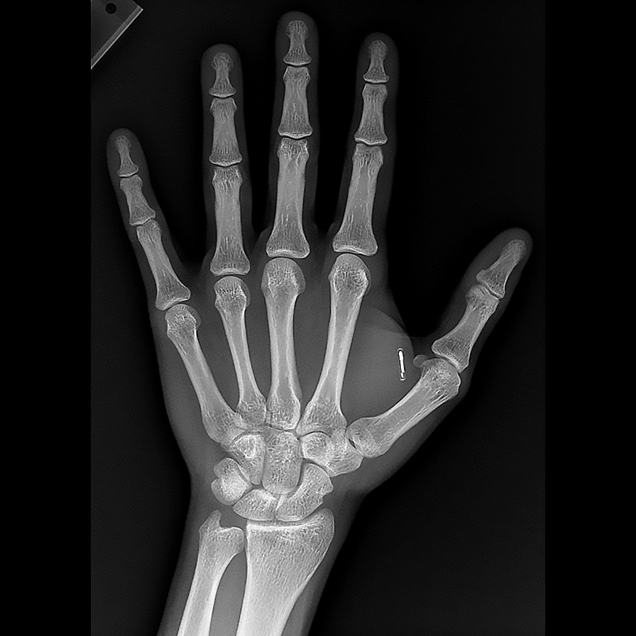 NFC tag in my left hand